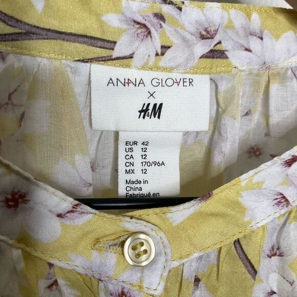 Anna Glover x H&M Floral Top - Picture 4 of 7